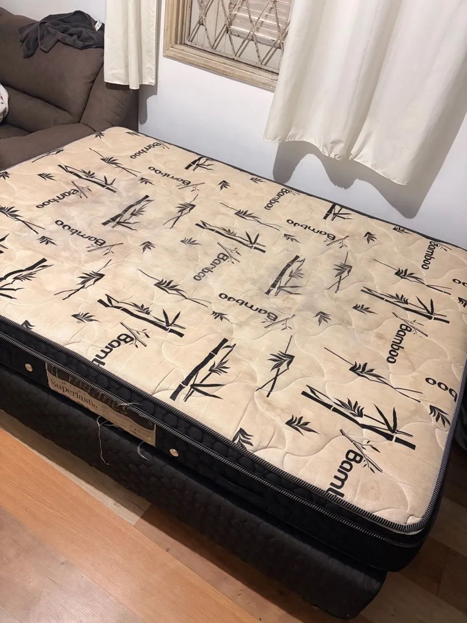 Cama box casal com colchão  - Foto 4