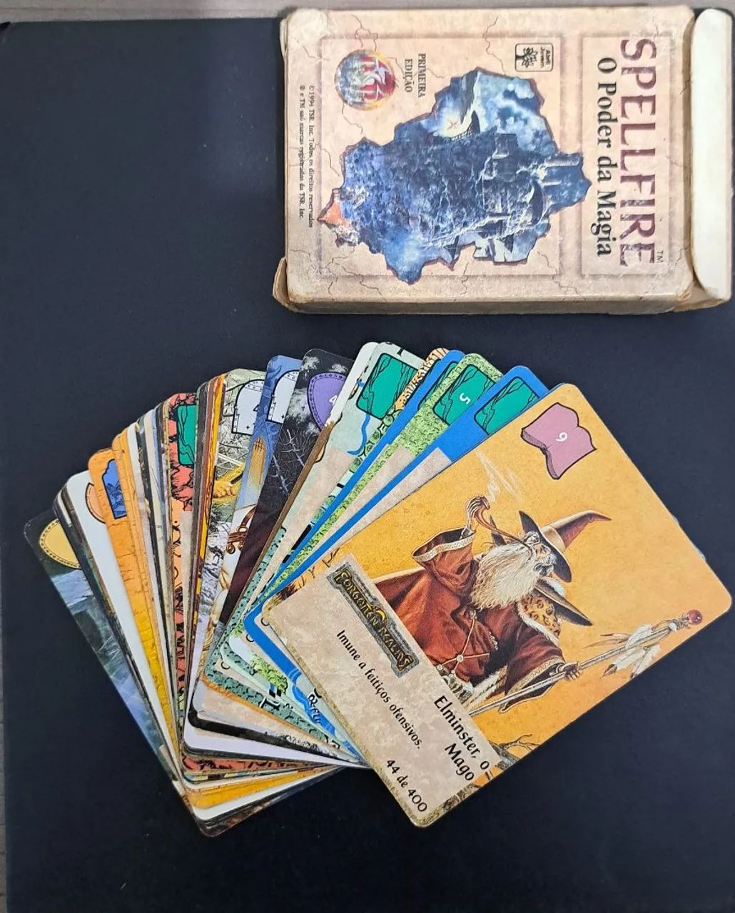 Cartas Spellfire 1ª Edição em português