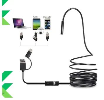 Sonda Inspeção Celular Android Pc 5m Sensacional - Foto 2
