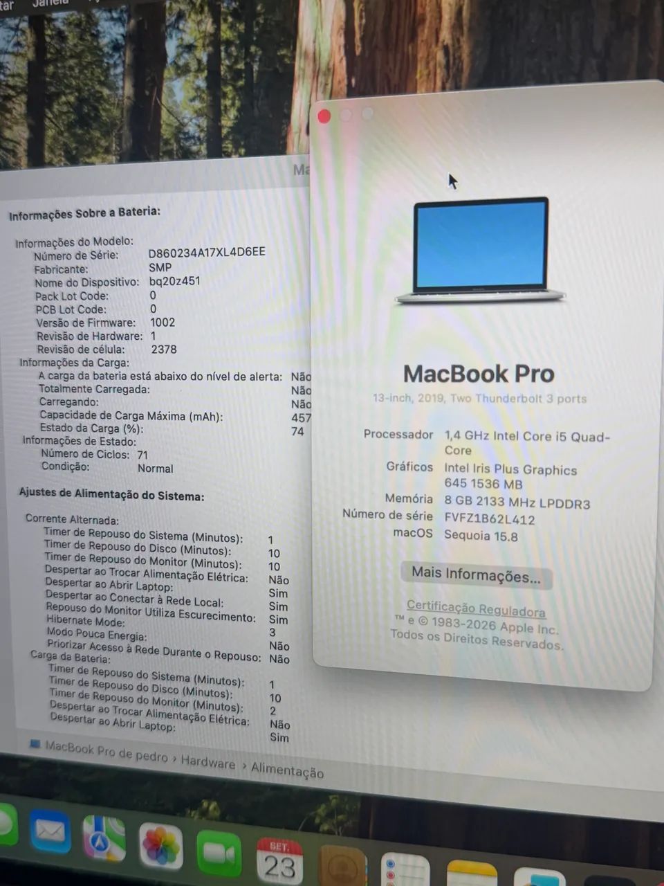 MacBook Pro 2019 13? Intel i5 8GB / 256GB - Foto 5