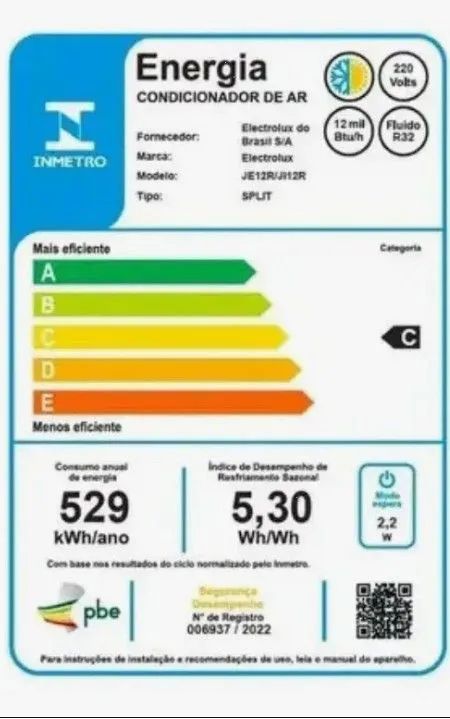 Ar condicionado Eletrolux inverter 12000 BTUS - Foto 2