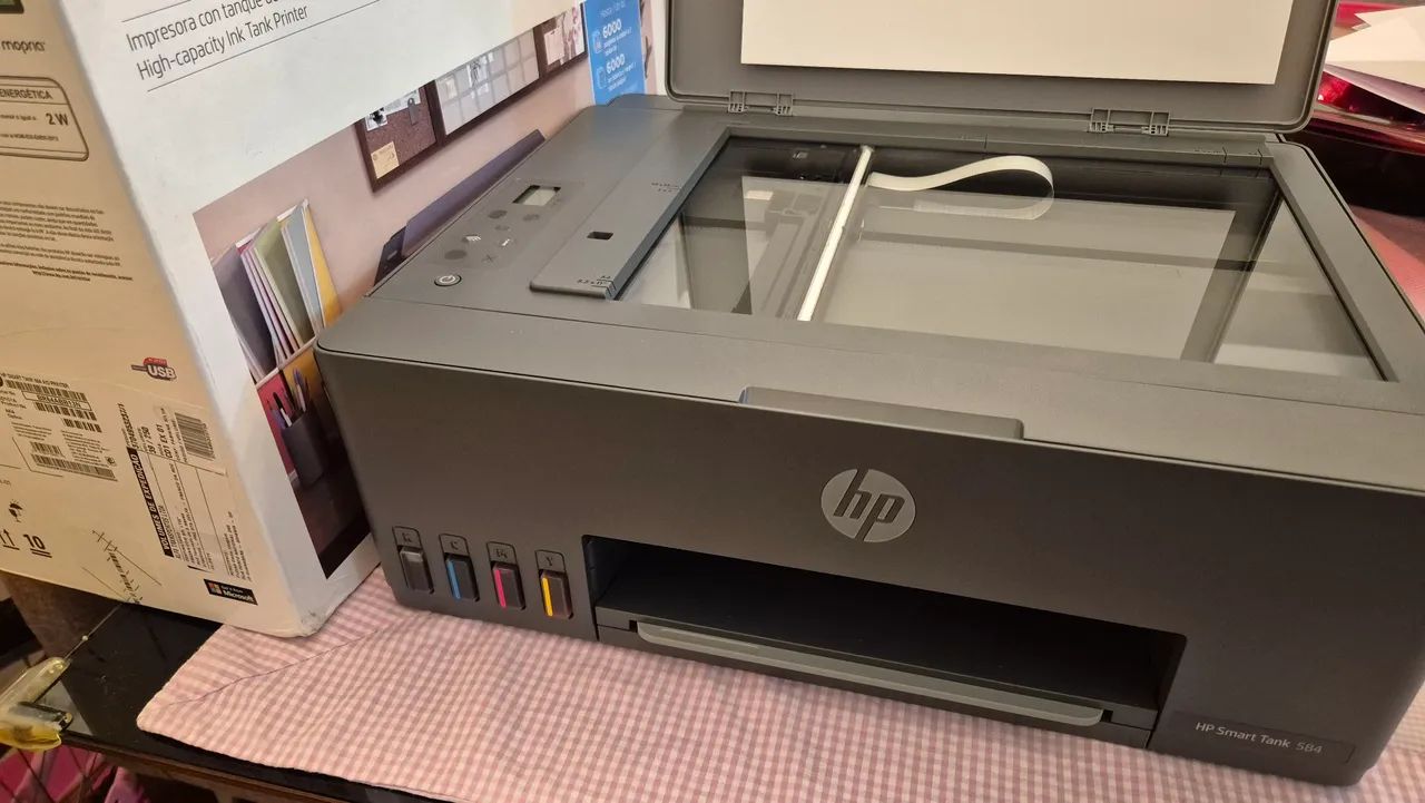 Multifuncional HP Smart Tank 584 nova com garantia - Foto 2