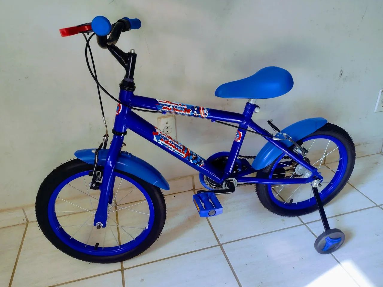Bicicleta aro 16 capitão América nova  - Foto 2
