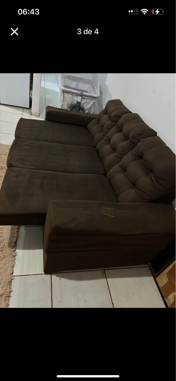 Vende-se sofá 400$ - Foto 3
