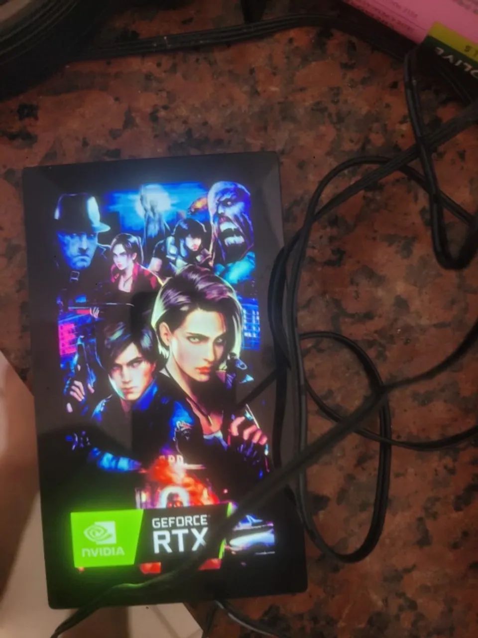 Placa led decorativa para Pc resident evil - Foto 2