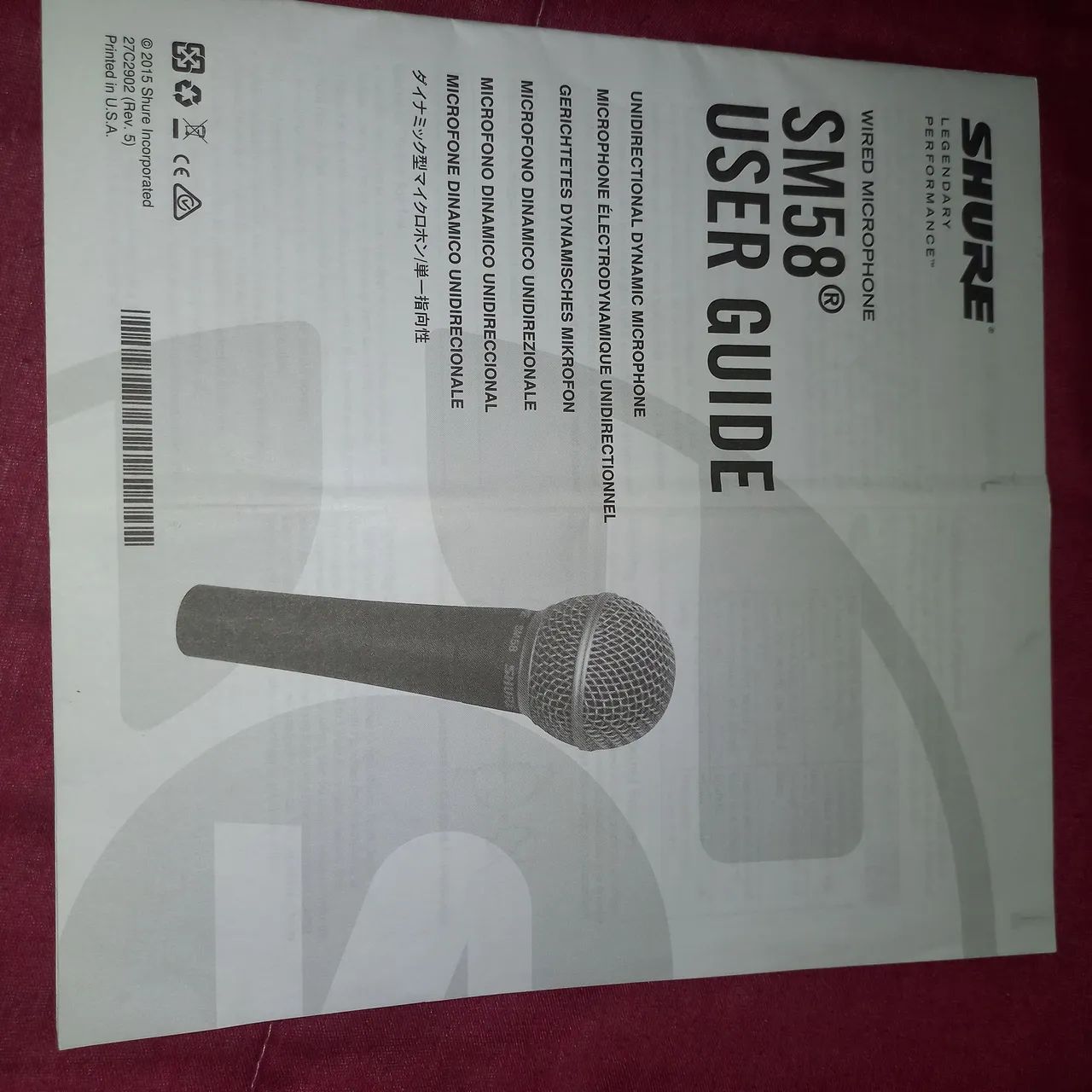 Shure sm58 original usa americano  - Foto 6