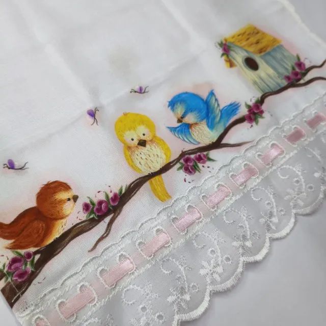 Fraldinha de Boca - Tema Passarinhos  - Foto 2
