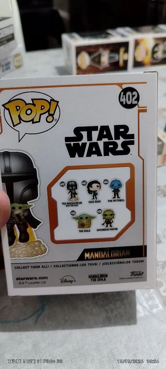 Funko Pop Mandalorian e Grogu - Foto 3