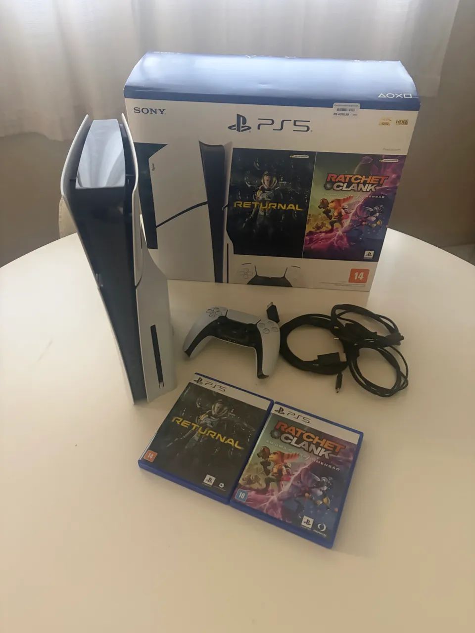 Ps5 slim com leitor  - Foto 3