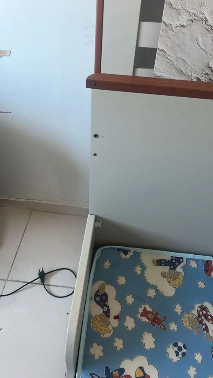 Berço Novo Laqueado com colchão - Foto 5