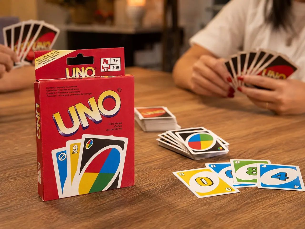 Jogo de Cartas UNO 110 Cartas para Família e Amigos - Foto 4