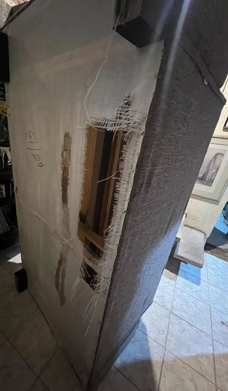 Desapego Urgente: Sofá de Tecido Cinza com Módulo Lateral - Foto 3