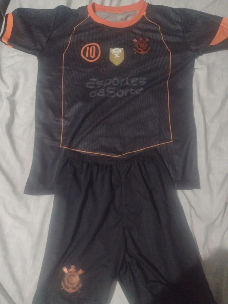 Roupa do Corinthians infantil nova