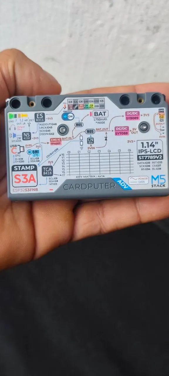 M5Stack Cardputer-Adv com Bruce Instalado + Caixa Original - Foto 5