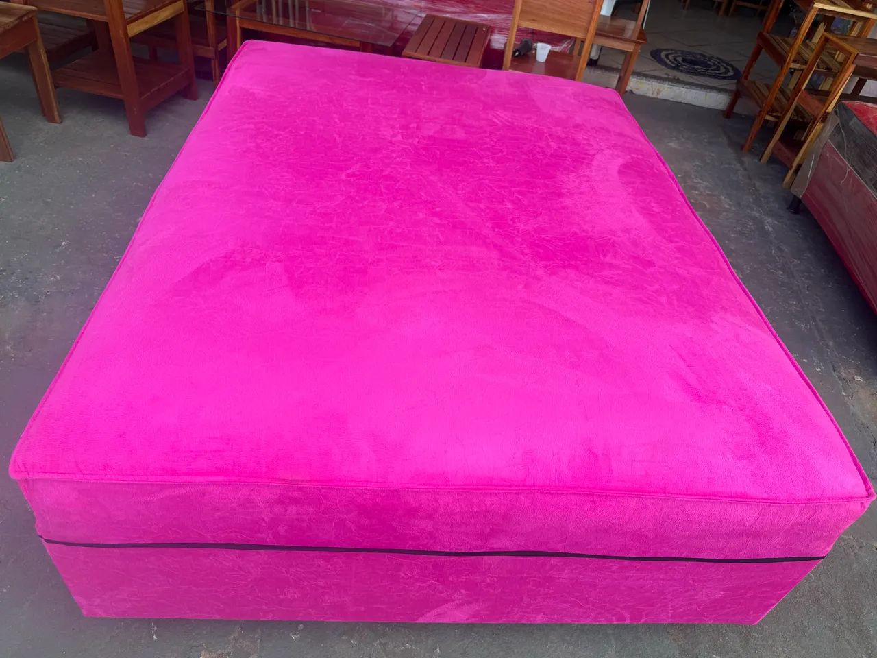 Cama casal rosa pink nova  - Foto 2