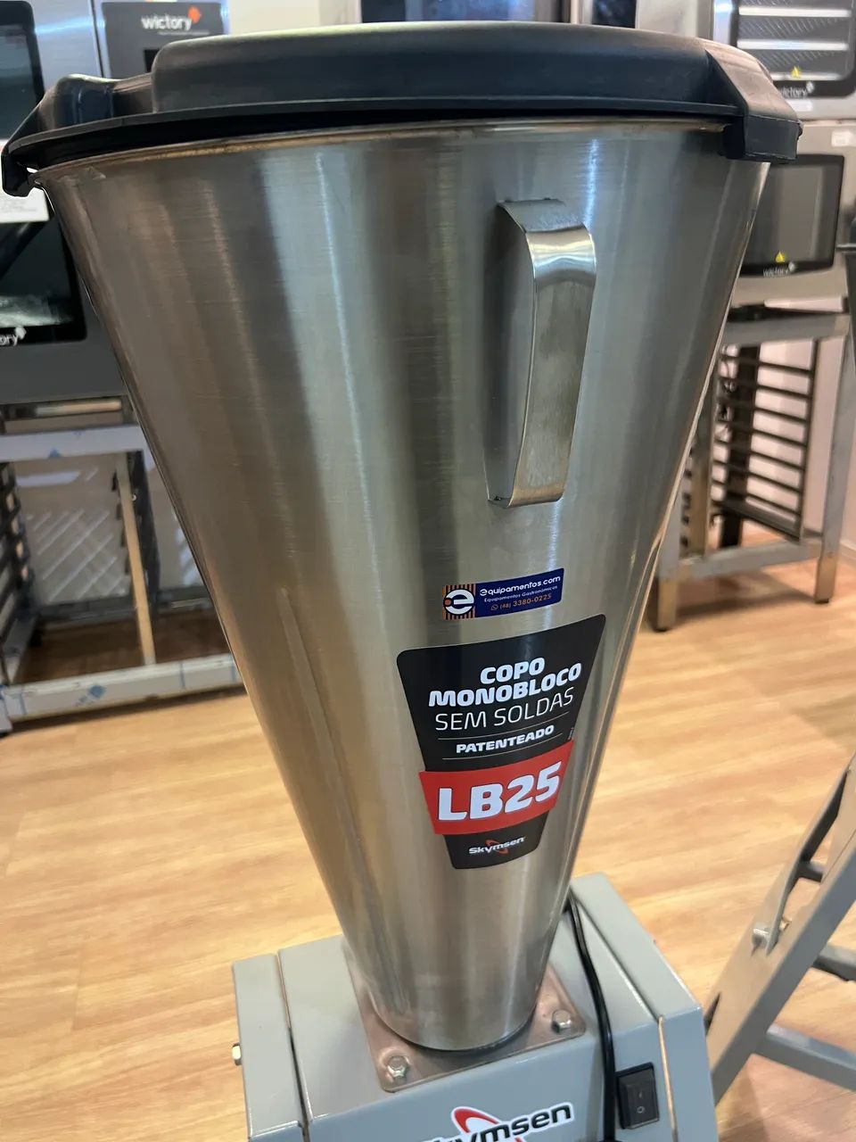Liquidificador industrial 25L basculante - pronta entrega 