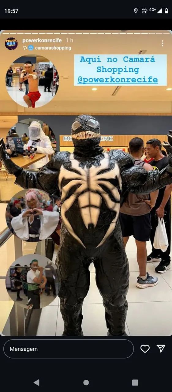 COSPLAY VENOM NOVO