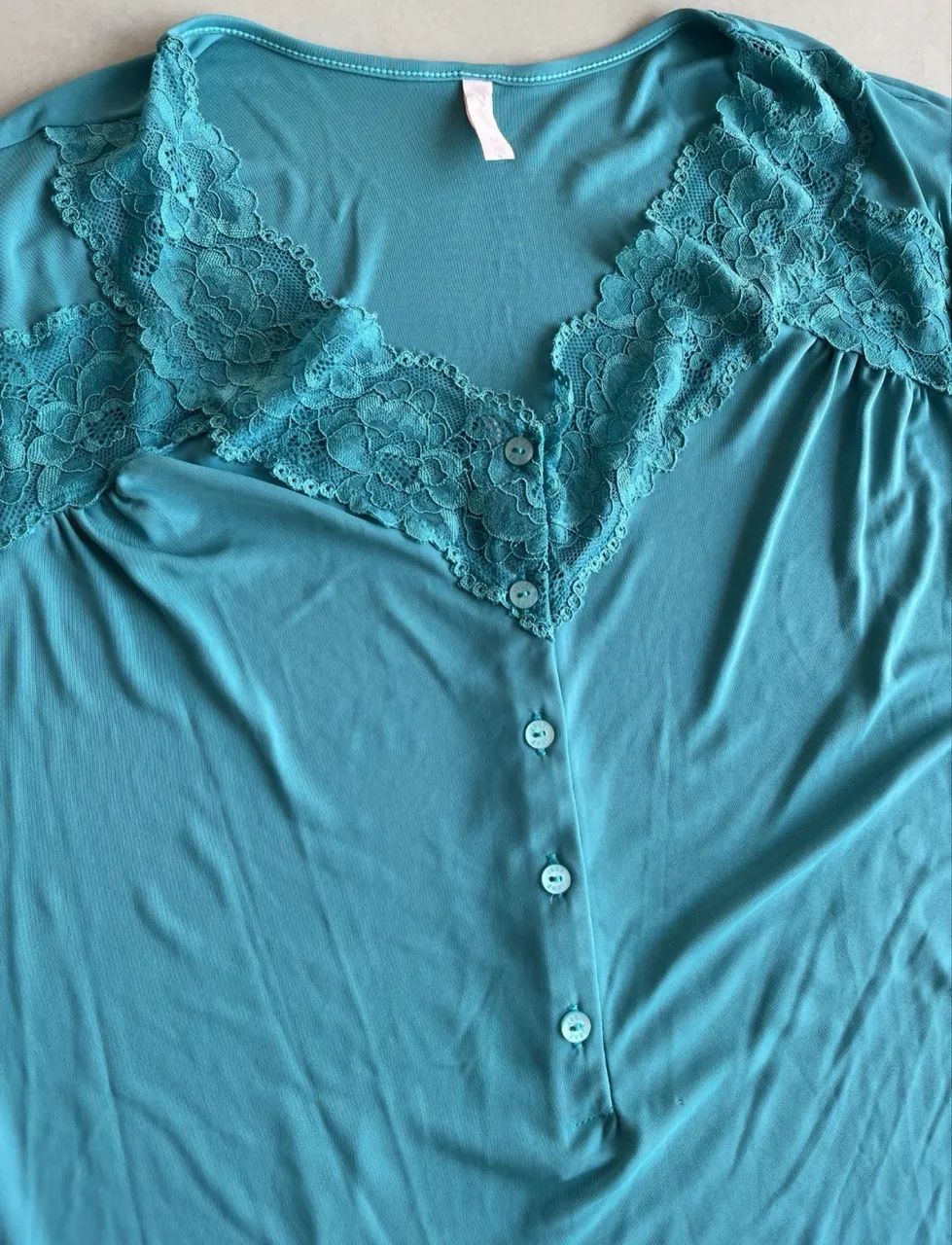 Camisola Jogê com renda / M - Foto 4