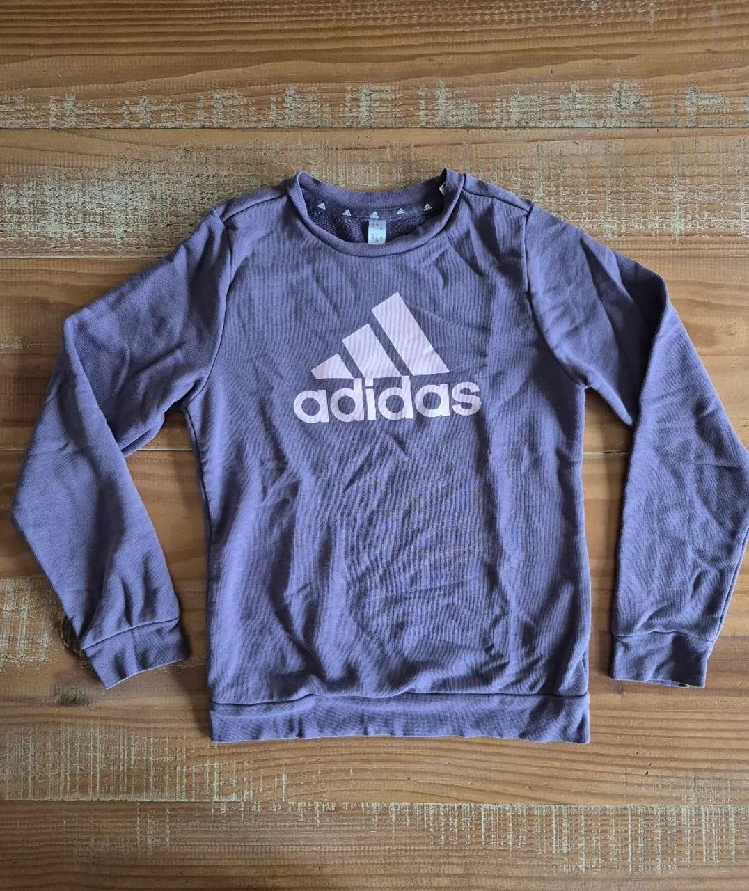 Moletom Infantil Adidas violeta tam. 9