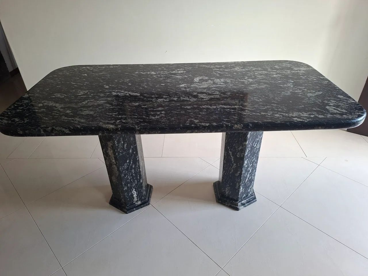 Mesa jantar marmore/granito 160x80x80 - Foto 3