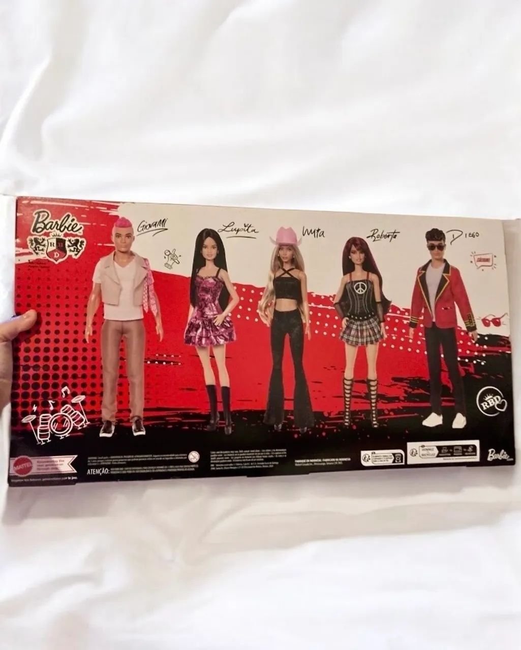 Caixa Barbie RBD Original Vazia - Foto 2