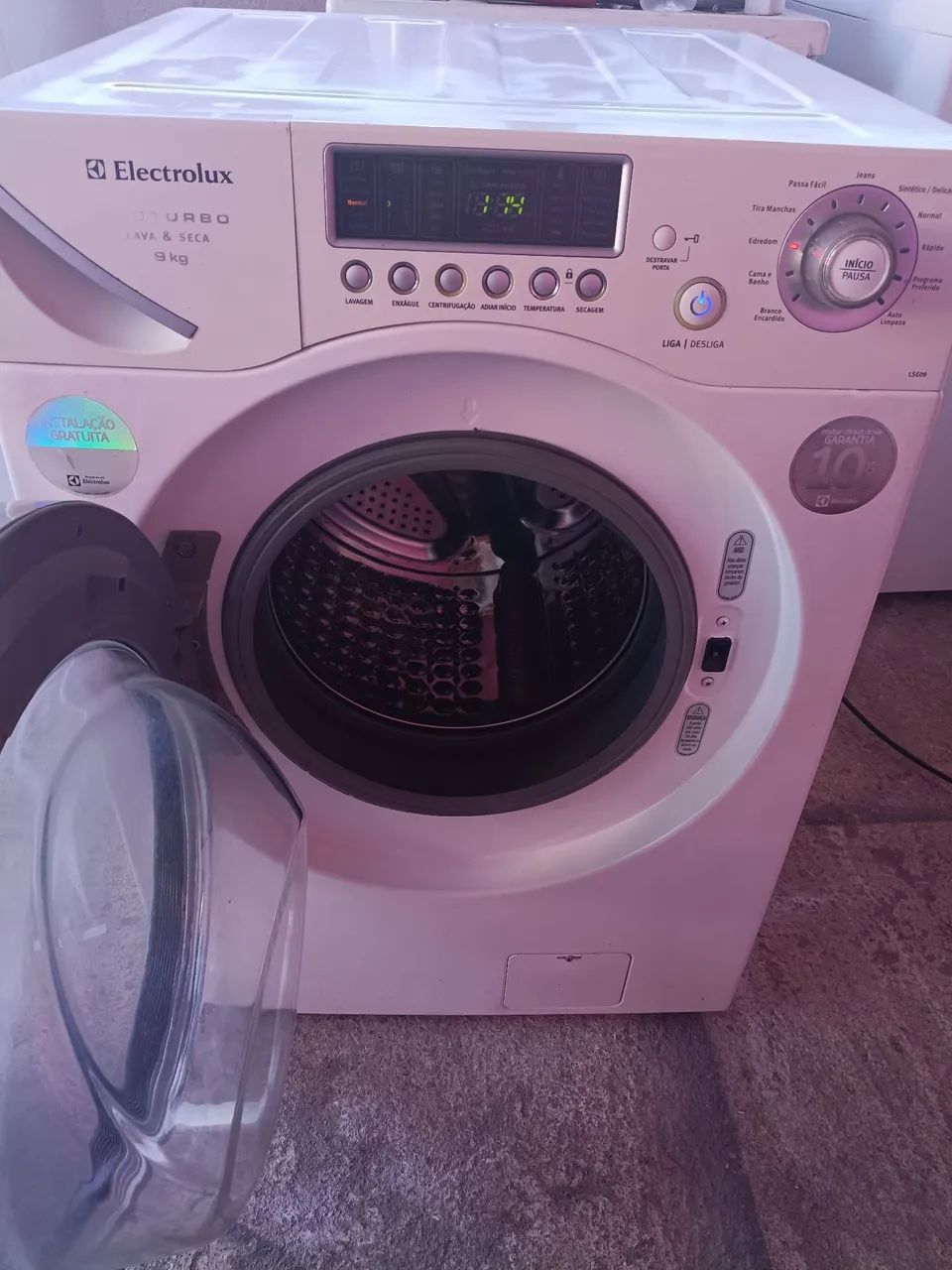 Lava e seca Eletrolux 9kg