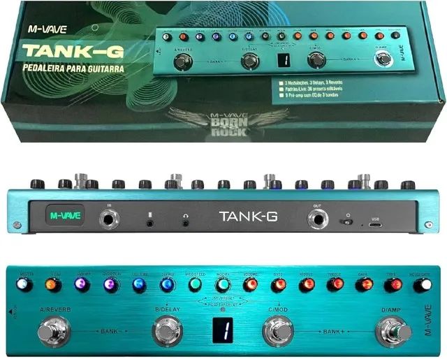 TANK-G Pedalboard M-Vave V2 (NEW-SEALED)