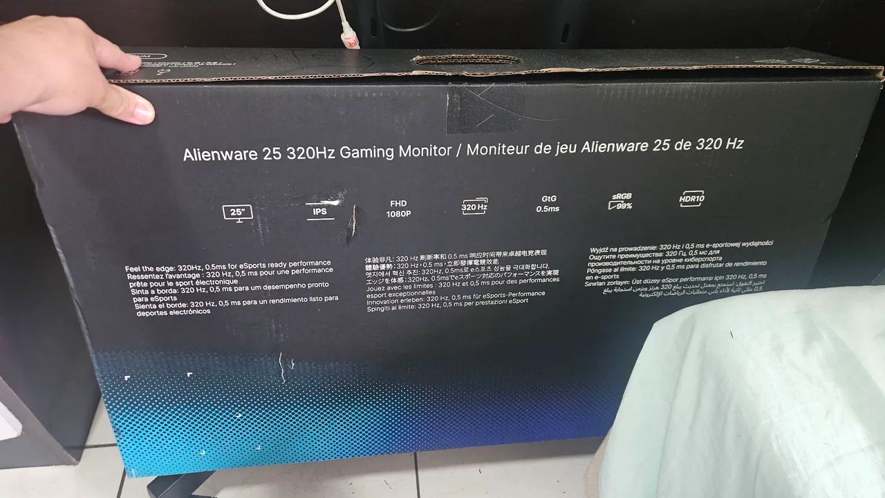 Monitor alienware 320hz ips - Foto 2