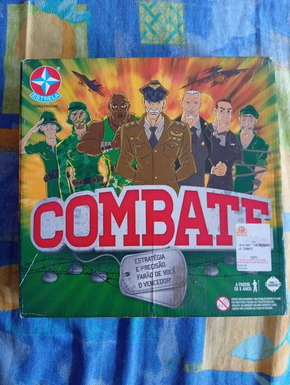 Jogo de tabuleiro Combate