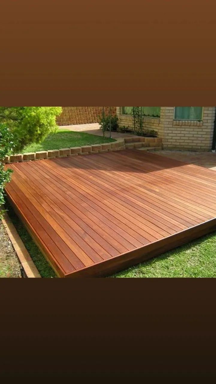 Deck de madeira para sob medida  - Foto 2