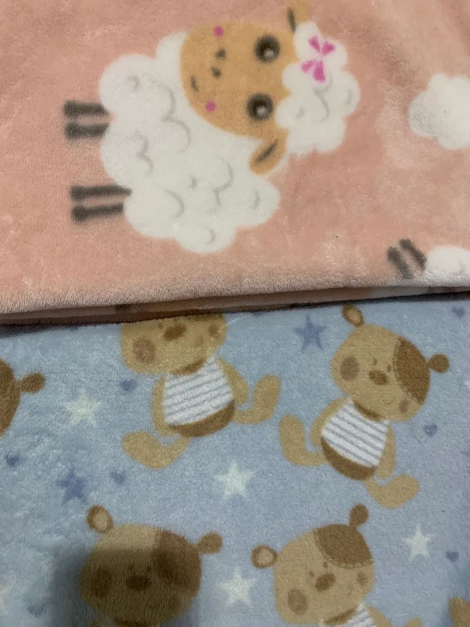 2 mantas de bebê frio 
