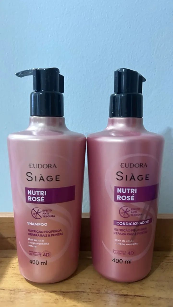 Kit Shampoo e Condicionador Eudora