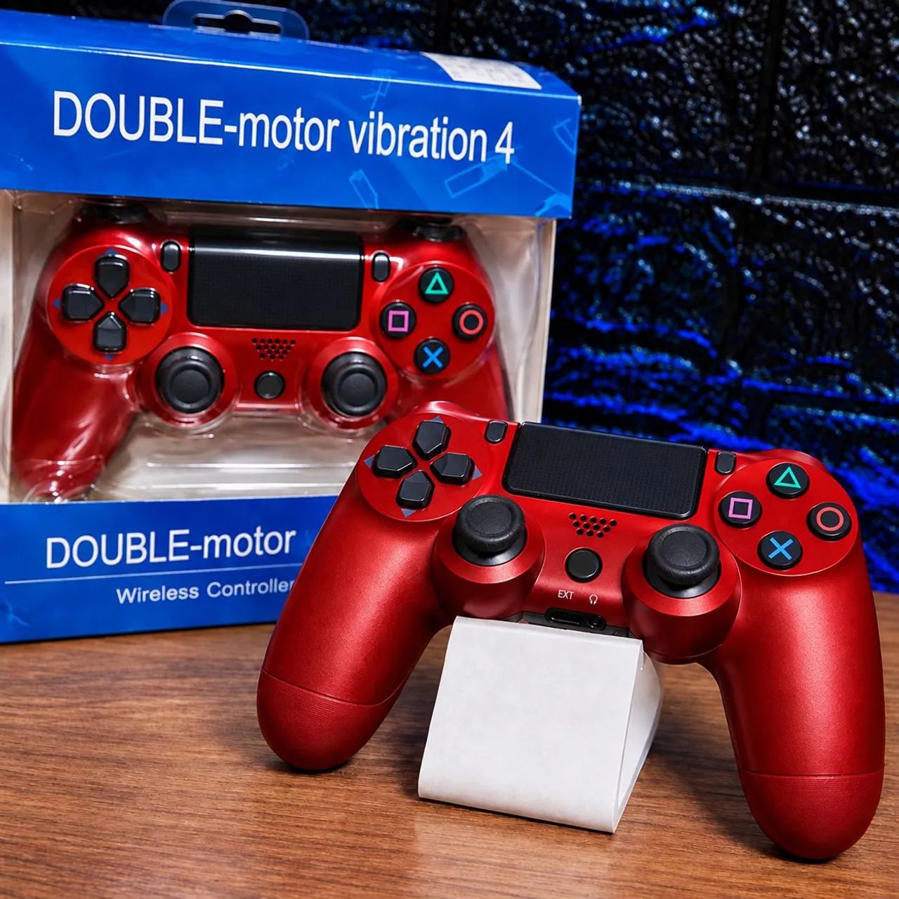 CONTROLE COMPATÍVEL COM PS4/PC - NOVO BLUETOOTH  - Foto 3