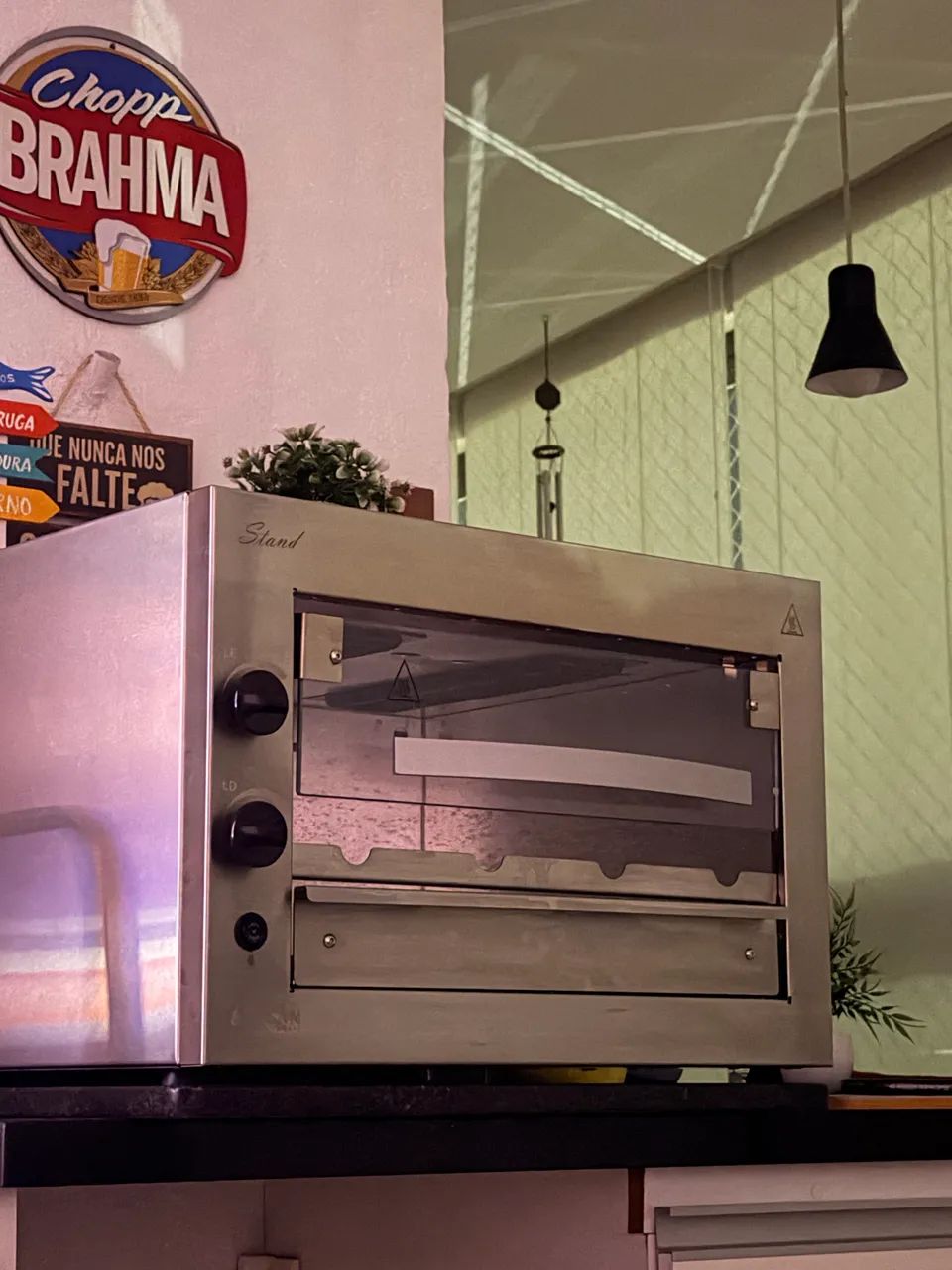 Churrasqueira gás natural 