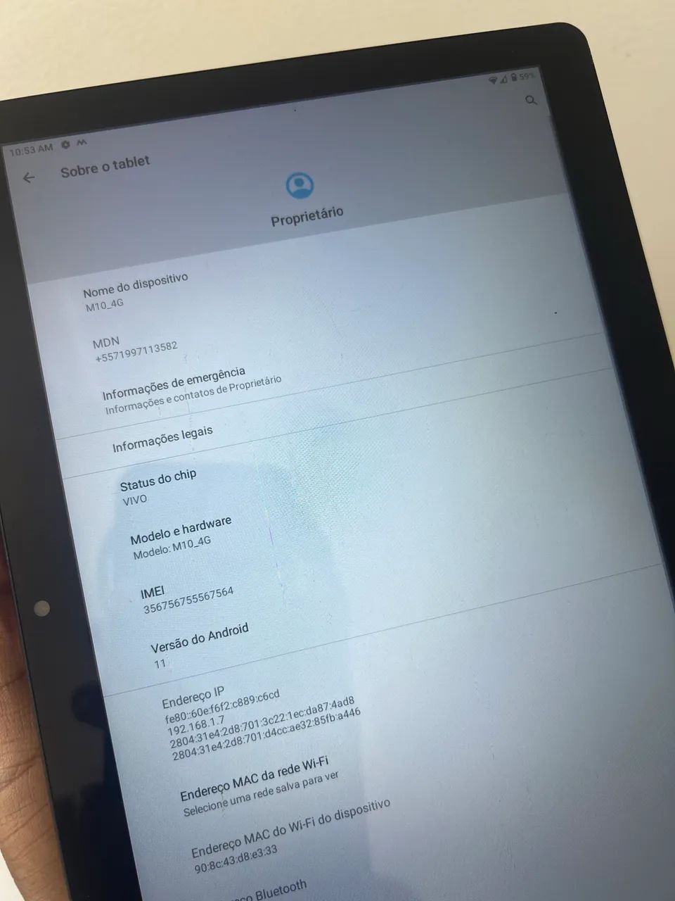Tablet 10 Multilaser polegadas - Pouco usado - Foto 5
