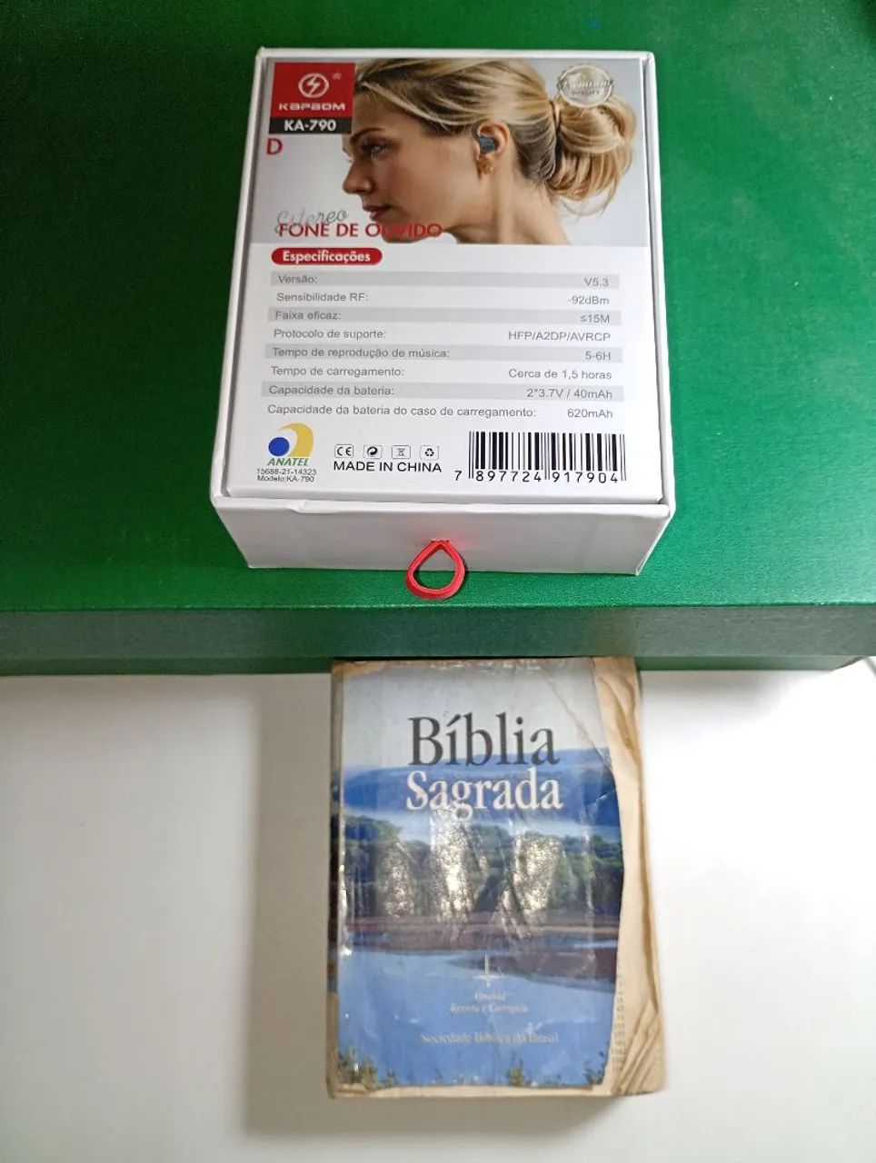 Fone De Ouvido Bluetooth Sem Fio. - Foto 5