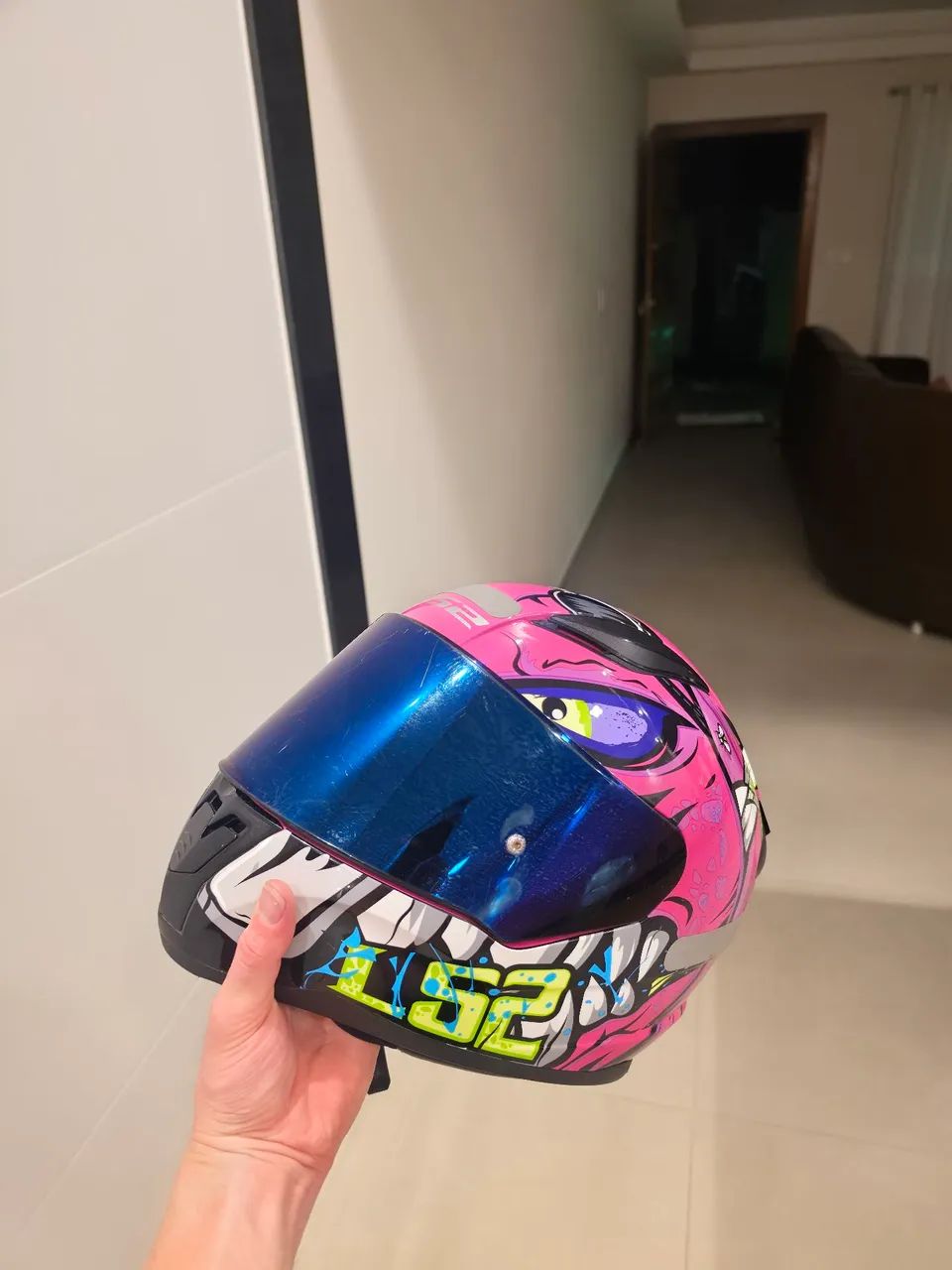 Capacete ls2 rapidfire tam 62 - Foto 2