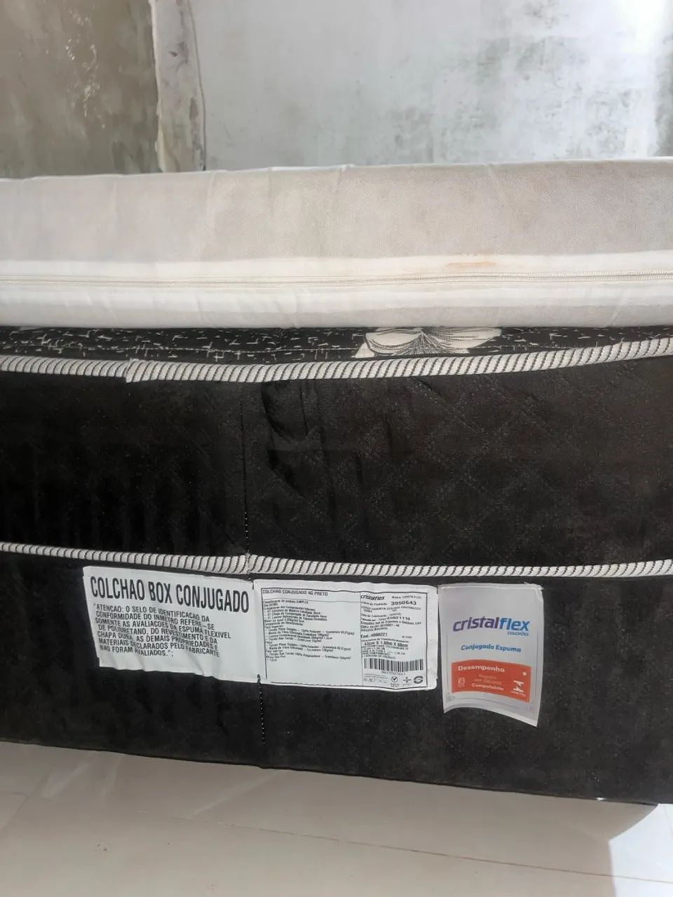 cama box conjugado com colchão de solteiro  - Foto 2