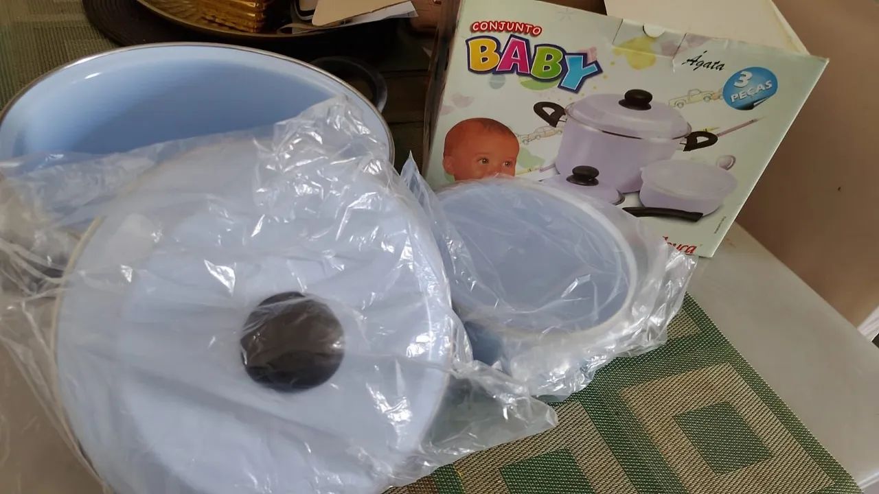 Panelas de Ágata para Bebê  - Foto 4