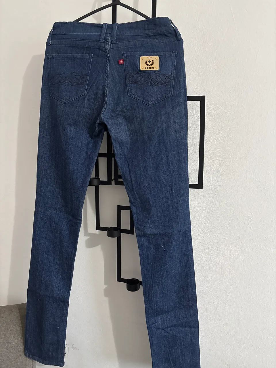 CALÇA JEANS ELASTANO FÓRUM ORIGINAL! Perfeita no corpo! - Foto 5