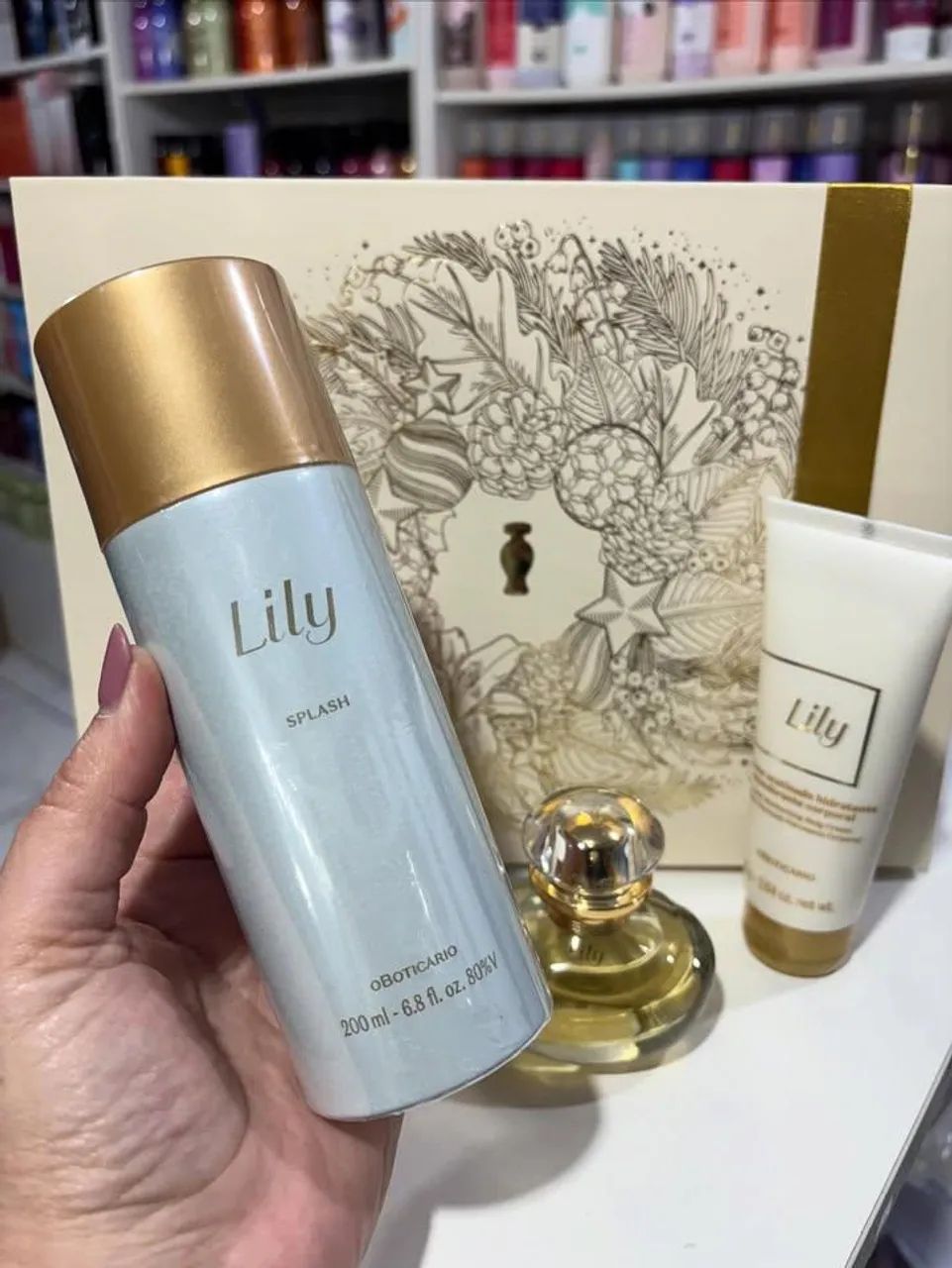 Kit Lily perfumado o Boticário para presentear com estilo e elegância  - Foto 3