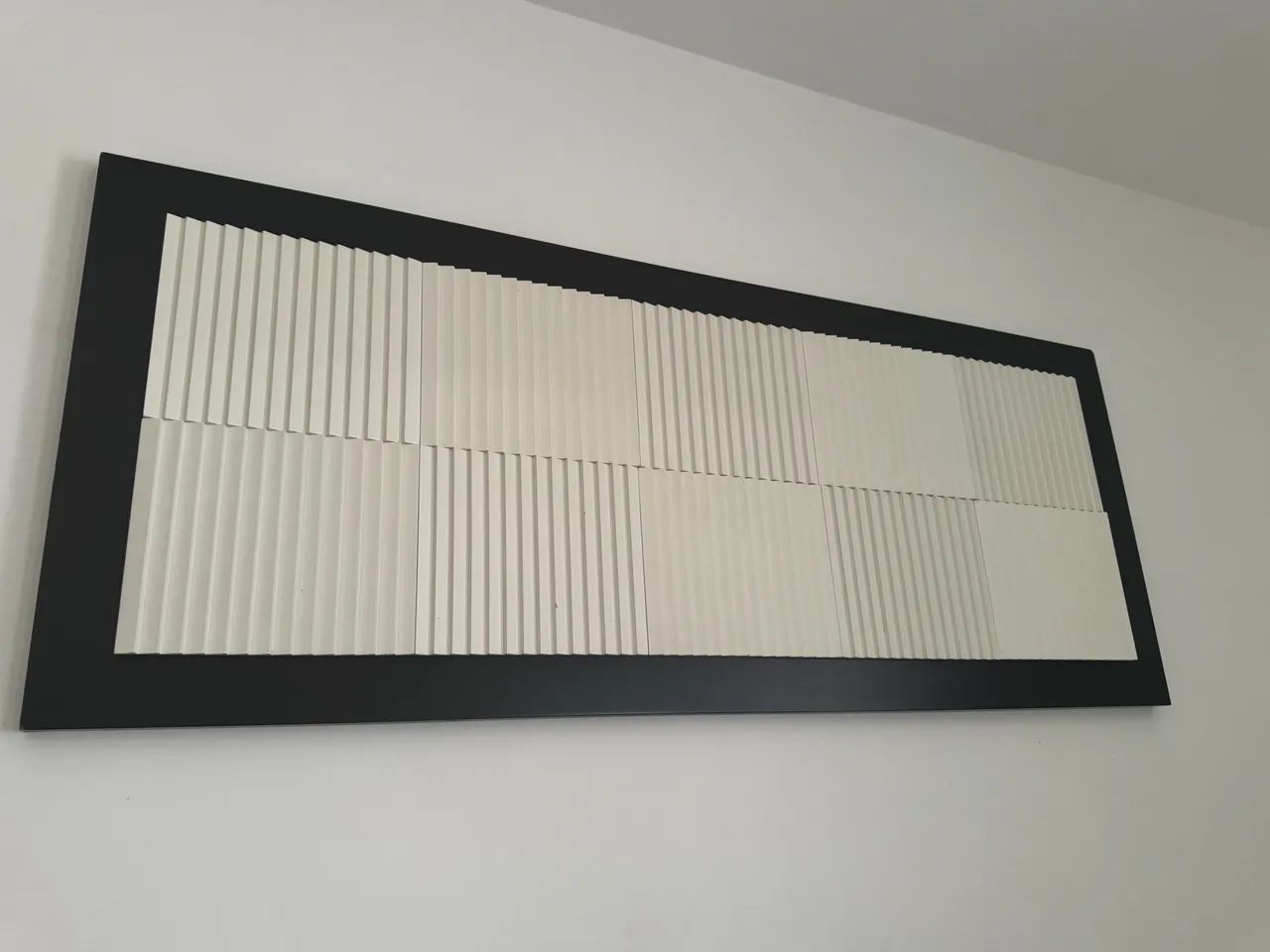Quadro moderno preto e branco - Foto 2