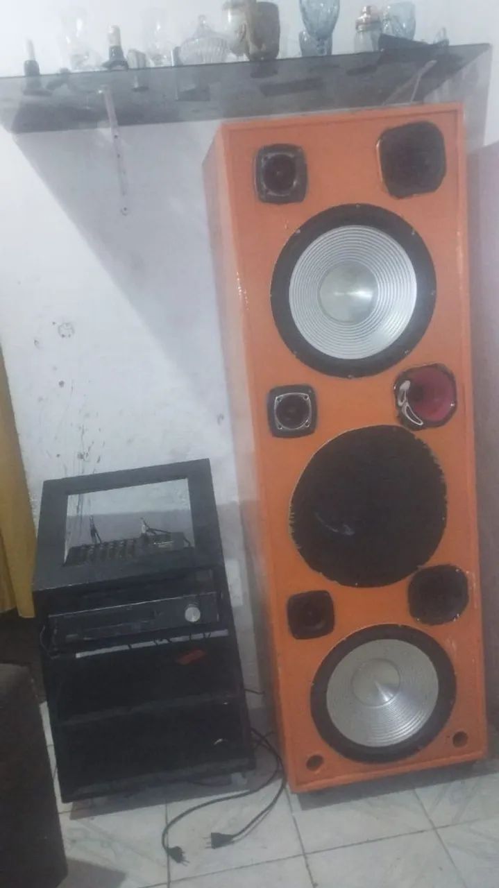 Som com mesa completa 2 bocas 900w