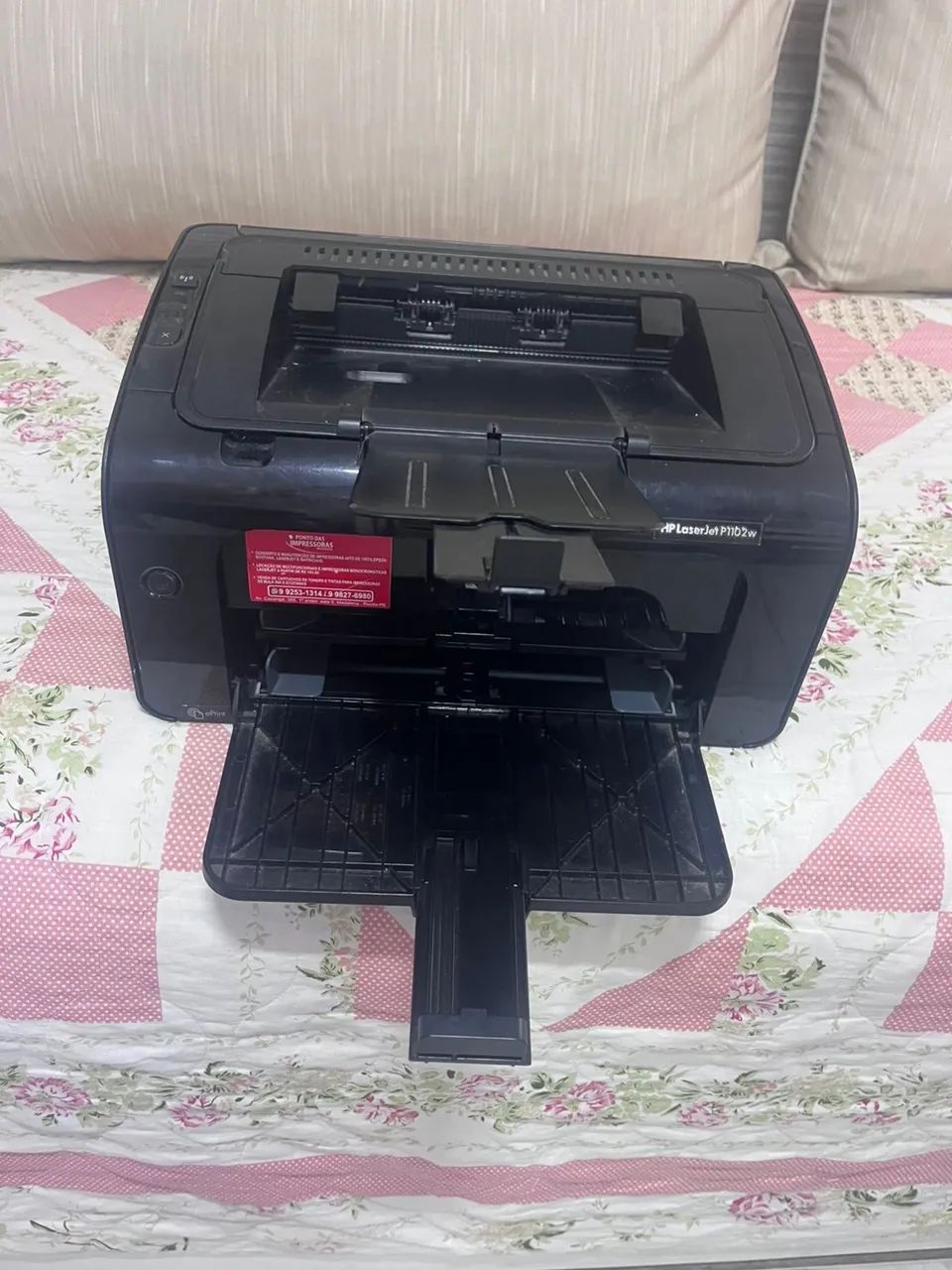 Impressora HP Lazer Jet Pro P1102W  - Foto 2