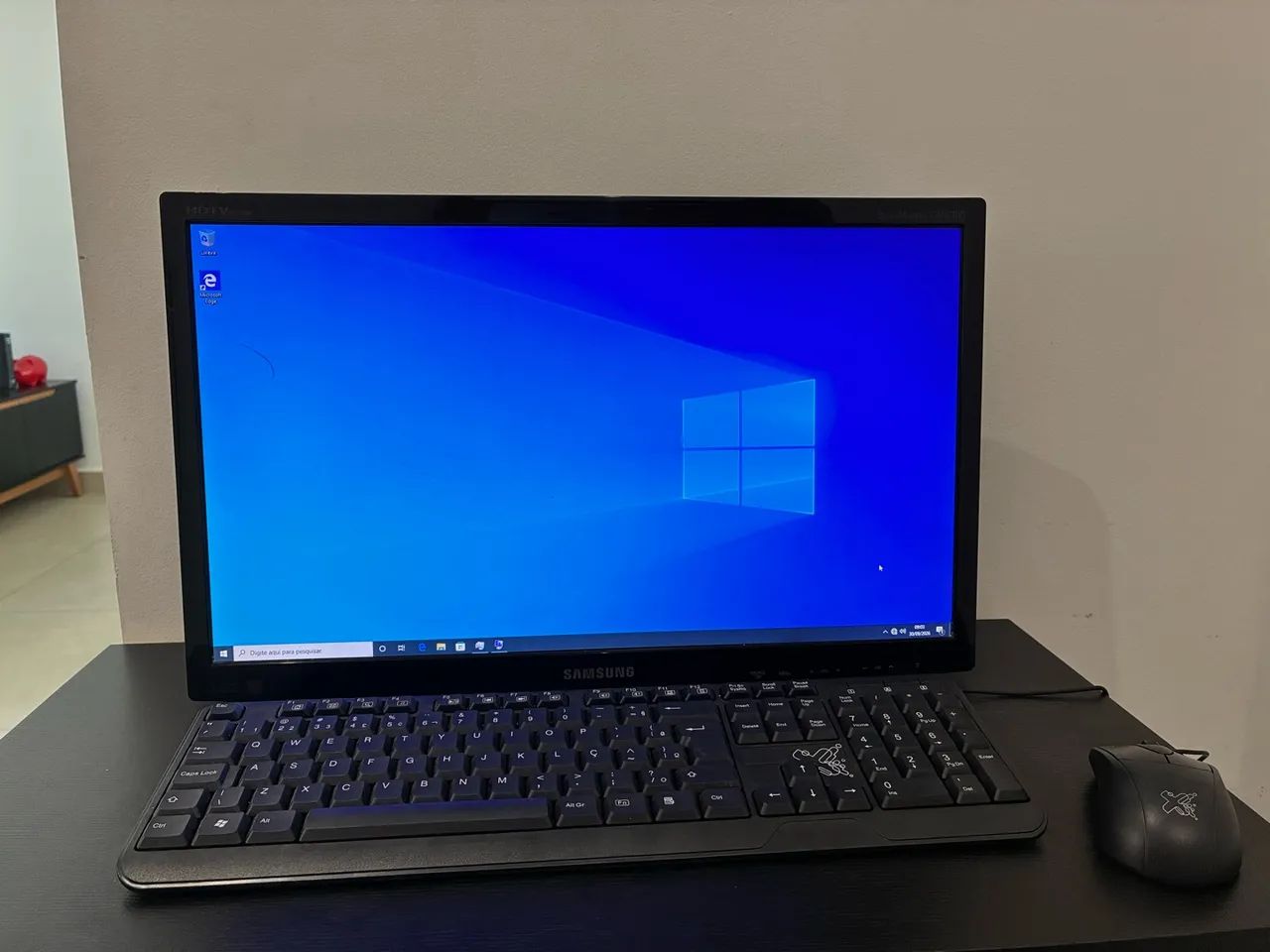 Computador completo + Monitor Samsung 22? + Teclado e Mouse - Foto 2