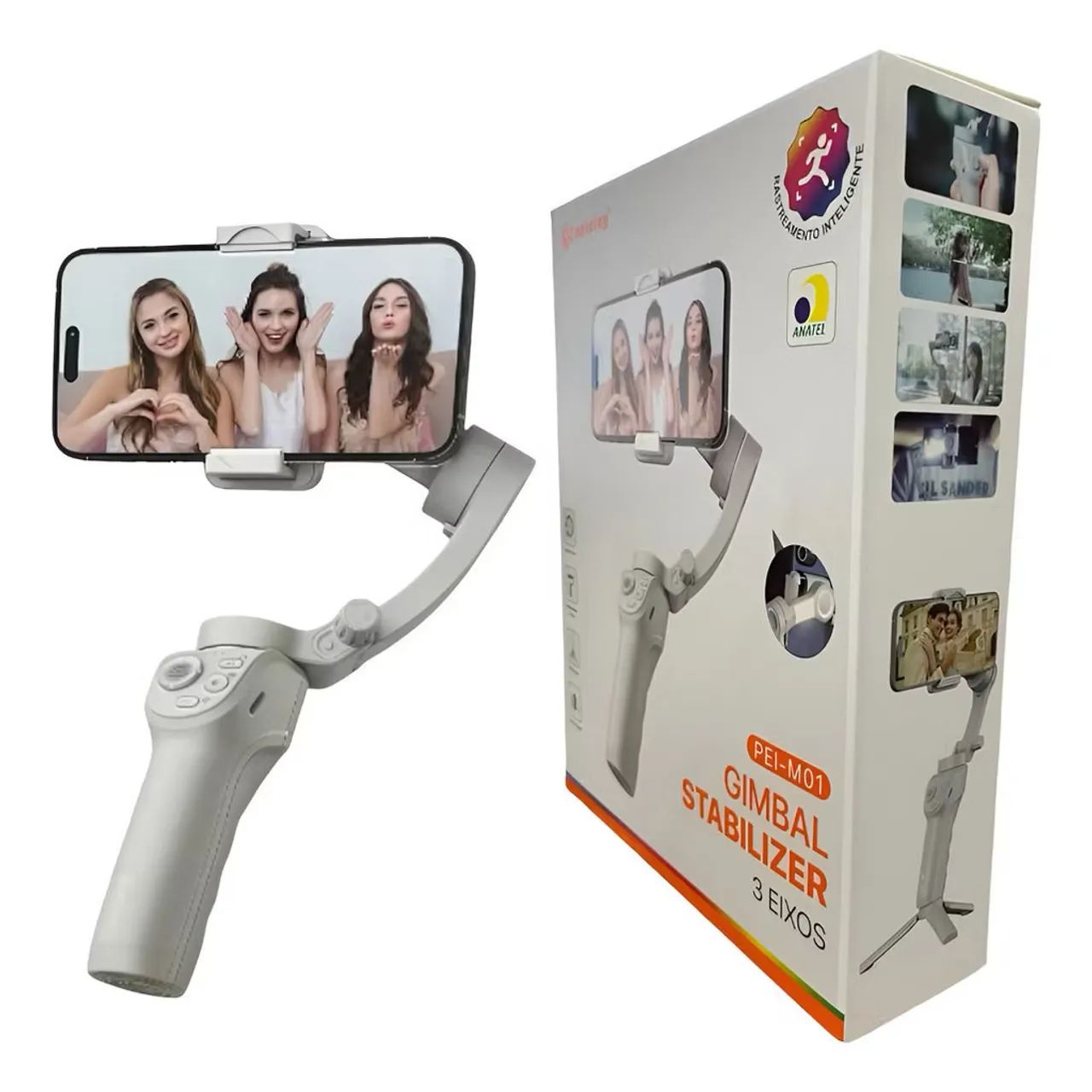 Gimbal Estabilizador  Para Celular 3 Eixos Filmagem 