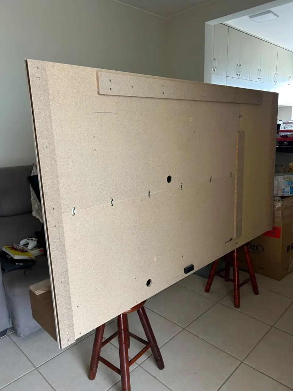 Painel para TV com Rack - 1,90m - Foto 3