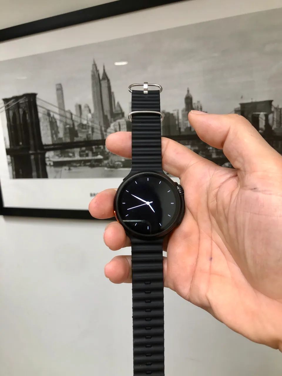 Smartwatch GT10 - 8 pulseiras - Foto 3