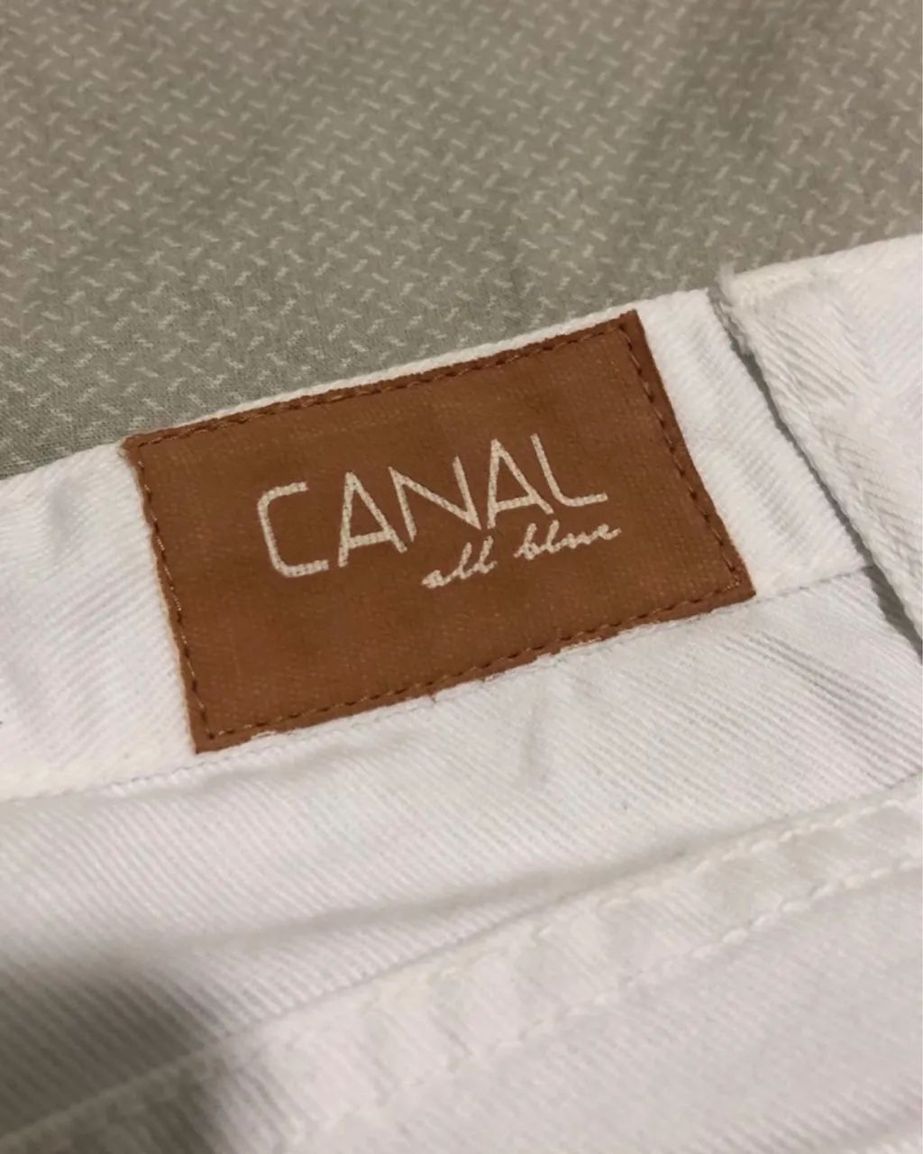 saia jeans canal branca  - Foto 5