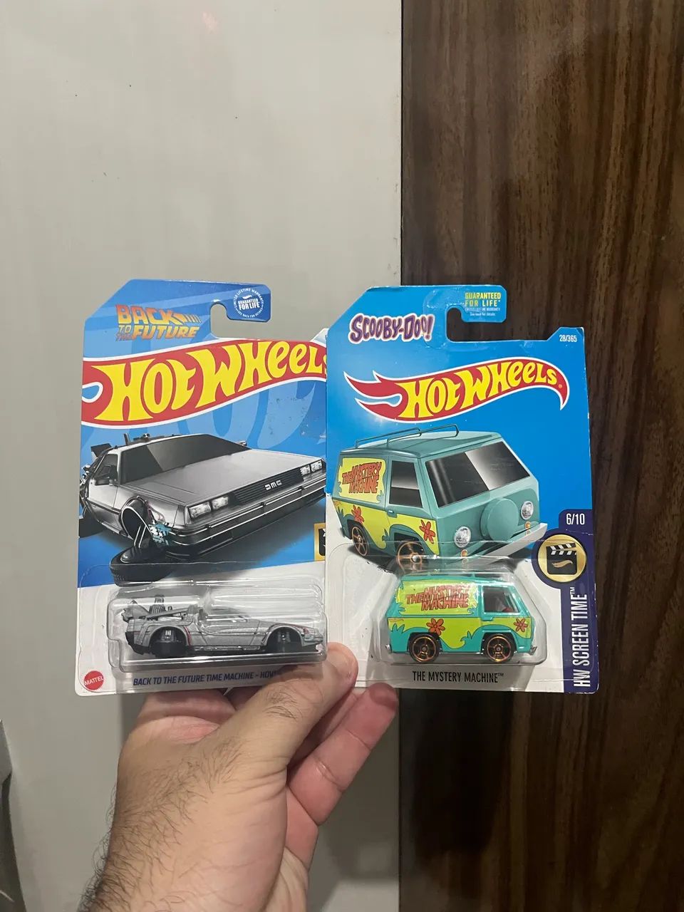 Hotwheels DeLorean + Máquina mistério